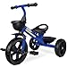 KRIDDO Kids Tricycles Age 24 Month to 4 Years Toddler Kids Trike for 25 to 5 Year Old Gift Toddler Tricycles for 24 Year Olds Trikes for Toddlers Sporty Styling Blue - Image 3