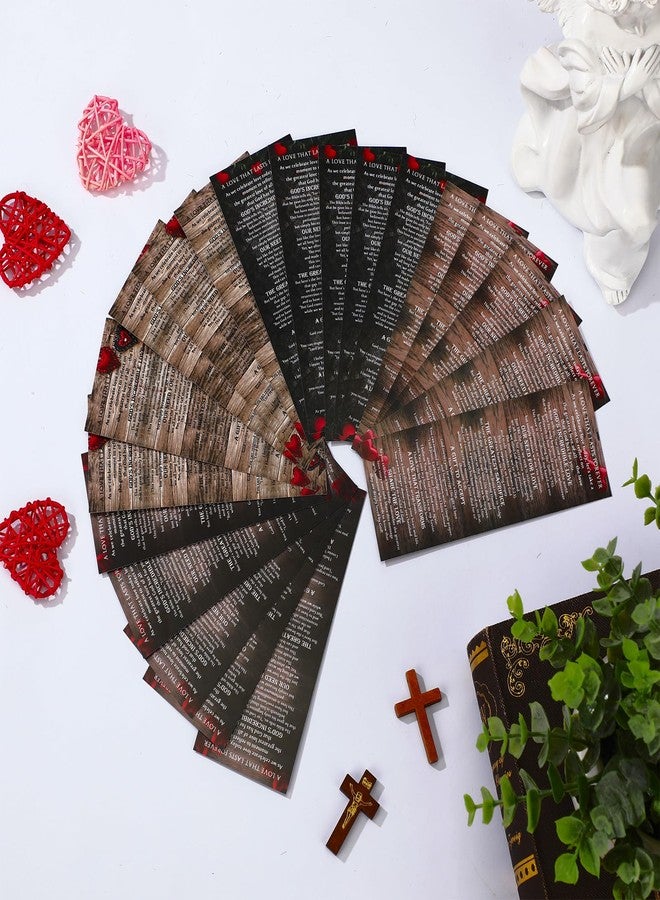 Skyygemm 100 Pcs Bible Verse Bookmarks Bulk Set Christian Bookmarks easter gifts Bulk for Stocking basket Stuffers Church members Favors Ministry Gifts coworker Holiday Favors - Image 5