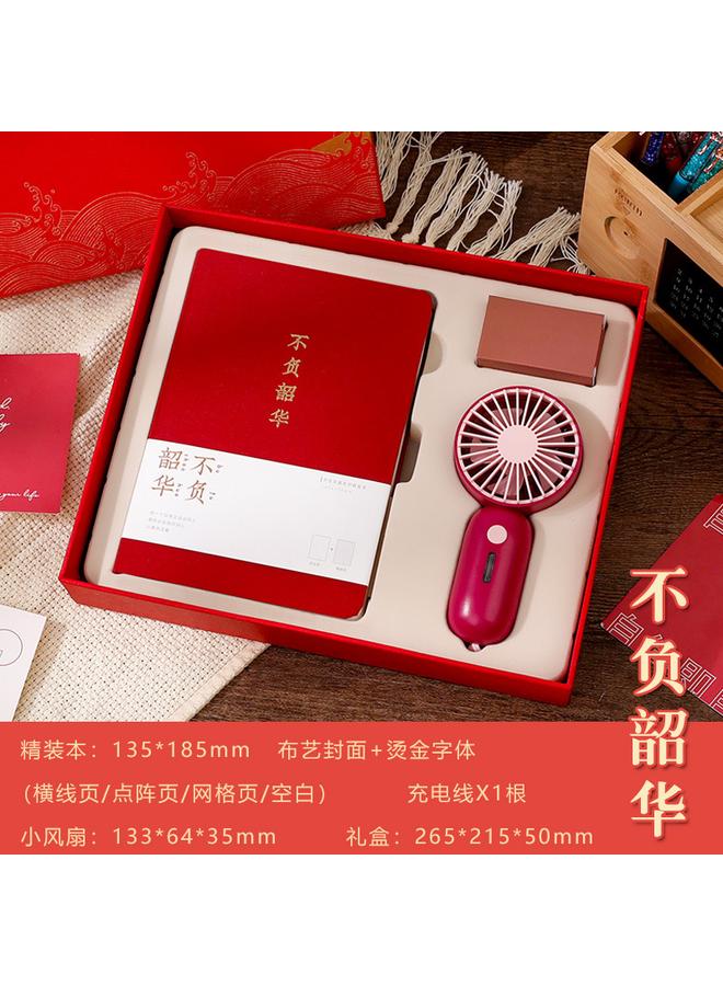 Bluejw Future Handbook Gift Box Suit Color Page Illustration Notebook Cute Girl's Heart Retro Style Notepad - Image 1