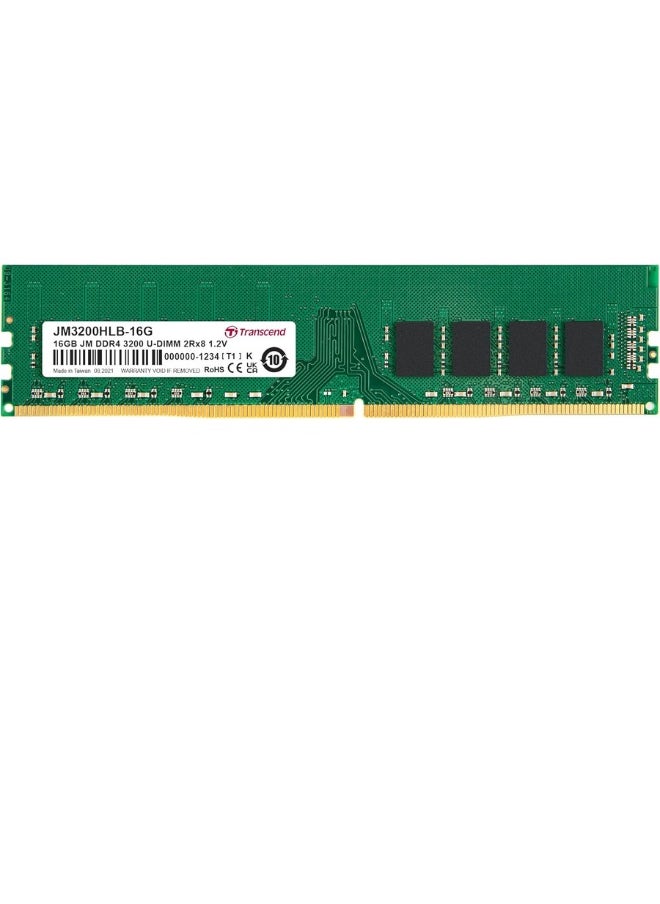 Generic Transcend JM3200HLE-16GB Desktop Memory Ram | DDR4-3200 U-DIMM (JetRam)  - Image 2