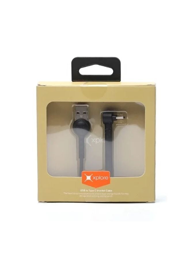 Xplore 1m USB Type C Bracket Cable - Image 2