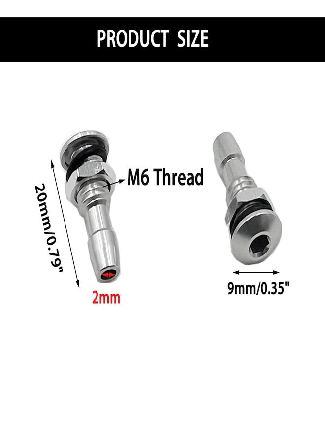 URIMPAVIDO 2PCS M6 RC Boat Water Outlet Motor Cooling Water Outlet Nozzle for RC Boat Ship Motor Cooling RC Toy DIY Parts (M6) - Image 4