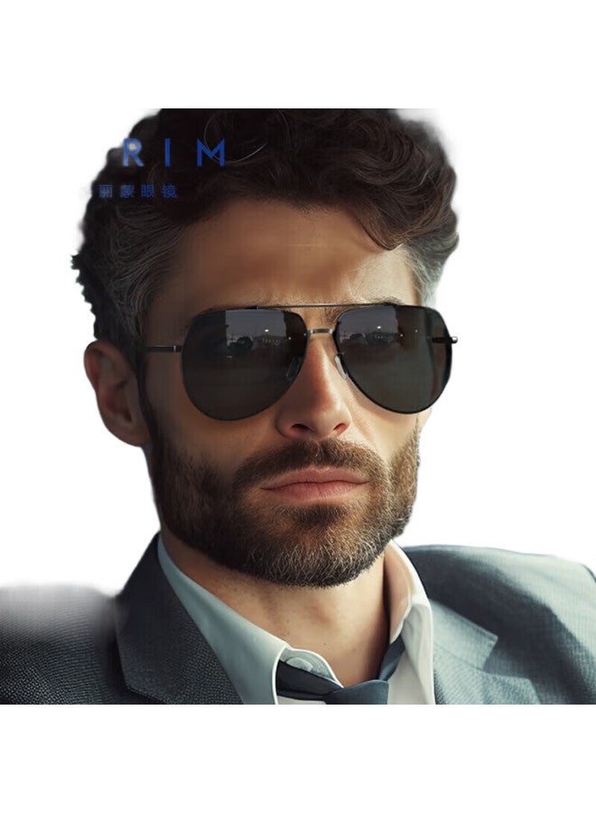 PARIM High-Definition Polarized Sunglasses For Men, Classic Aviator Style, Driving-Specific Goggles - Image 2