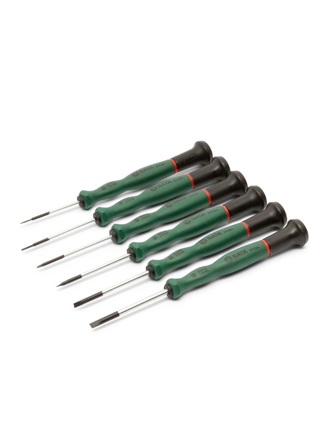SATA GL09311 6-Piece Precision Slotted Screwdriver Set - Image 4