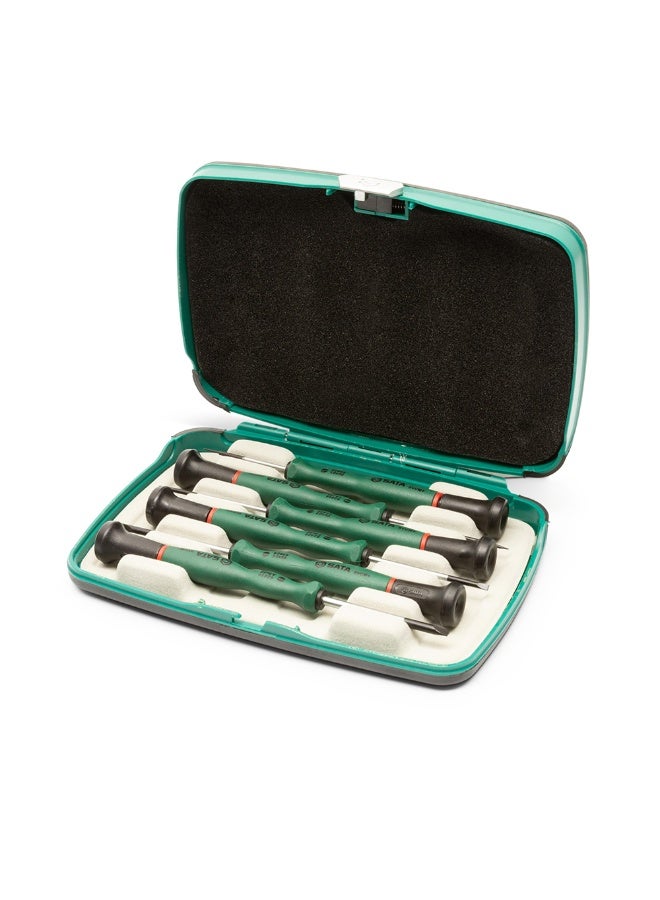 SATA GL09311 6-Piece Precision Slotted Screwdriver Set - Image 2