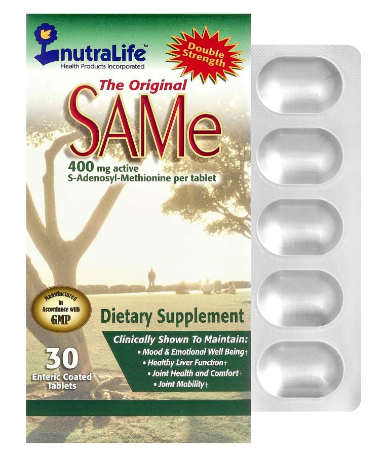 SAMe 400 mg 30 Enteric Coated Tablets