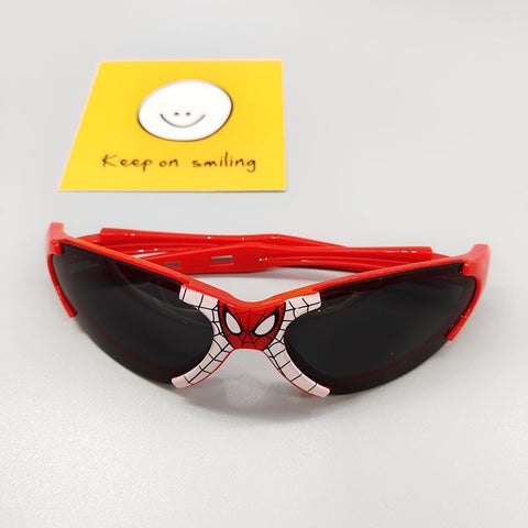 Fashion Korean Style Children'S Sunglasses For Men And Women Cute Cartoon Superman Spider-Man Glasses Cute Baby Sunglasses