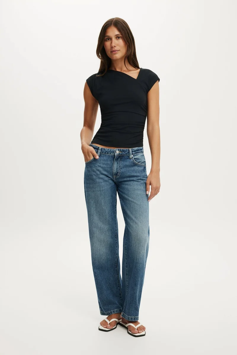 Cotton On SCOUT ASYMMETRIC SHORT SLEEVE