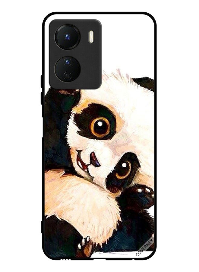 Covernex Protective Case Cover For Vivo Y16 Panda & Babies - Image 1