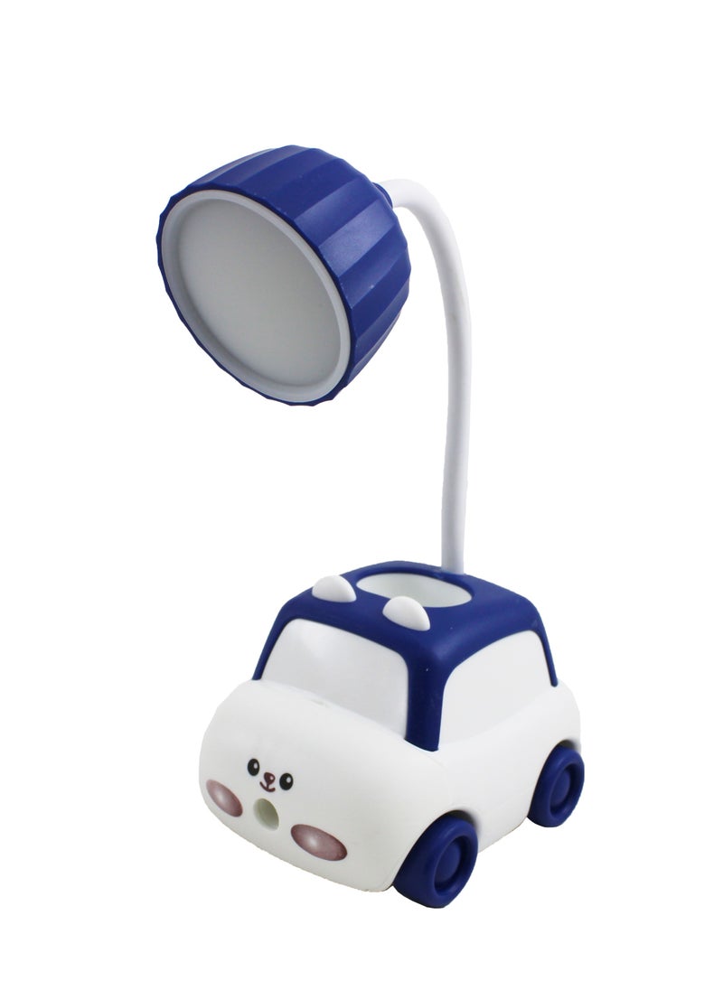 Generic Rechargeable little LED desk lamp for children Small Study Lamp Desk Light with Flexible Gooseneck for Eye Comfort  - Image 1