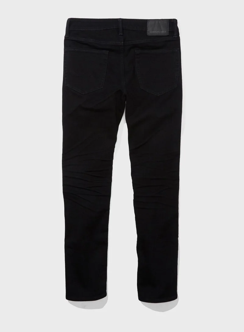 American Eagle Rinse Straight Jeans