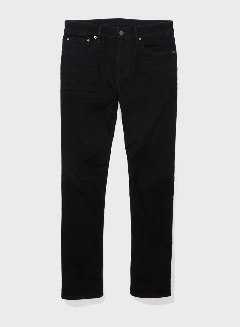 American Eagle Rinse Straight Jeans