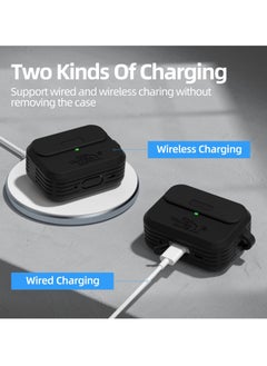 Excefore Headphone Protective Cover, Compatible with AirPods Pro 2nd/1st Generation Case Cover, Rugged Military Grade Protective Cover, with Apple AirPods Pro 2022/2019 Charging Case  - Image 5