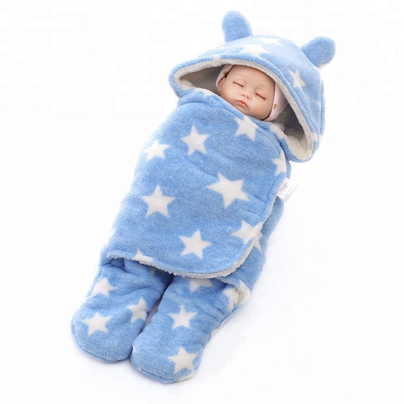 BRANDONN New Born Baby Blanket Swaddle Wrapper Blanket for Babies Cum Baby Sleeping Bag - Image 1