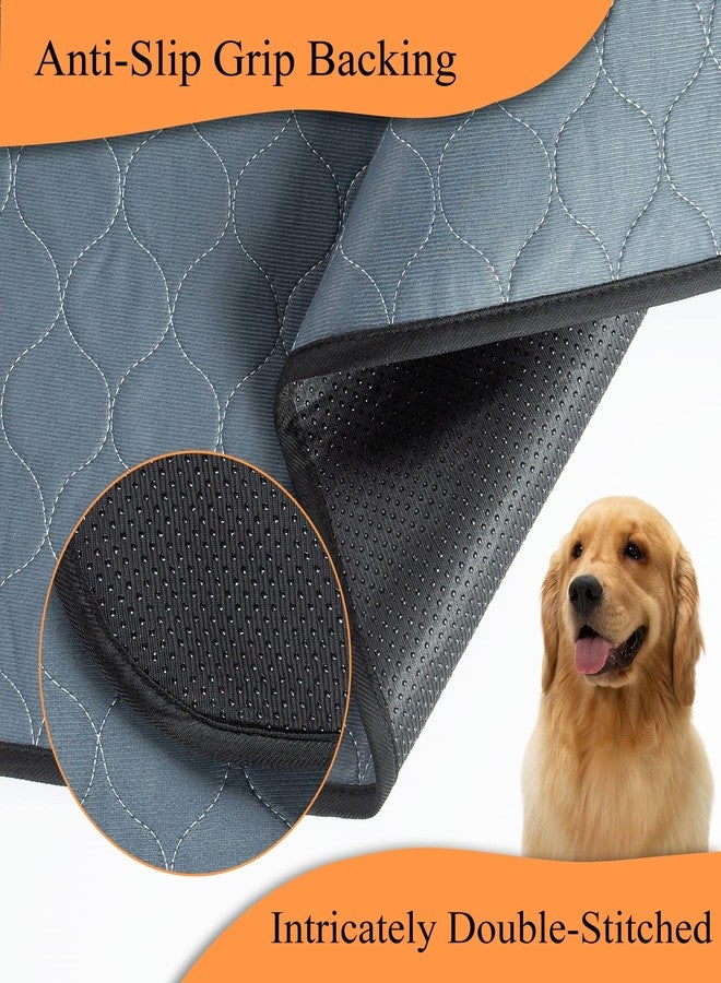 Bunlitent Washable Pee Pads for Dogs 41" x 41", 5 Pack, Reusable Puppy Pads, Dog Training Pads with Quick Dry, Large Anti-Slip Whelping Pad for Pet, Playpen, Incontinence, Housebreaking - Image 4