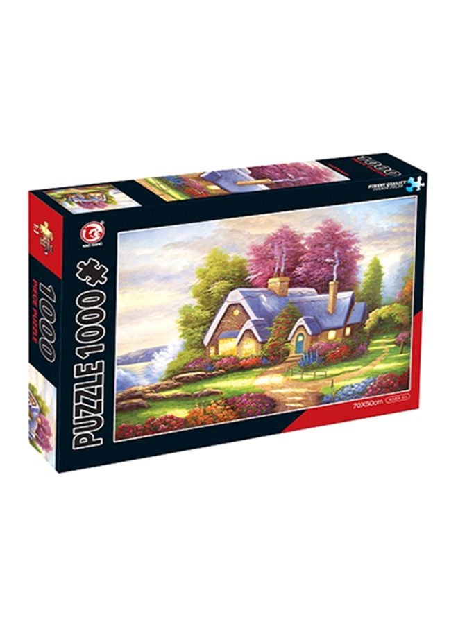 أحجية قطع تركيب بتصميم منظر طبيعي جميل مكونة من 1000 قطعة - Image 2