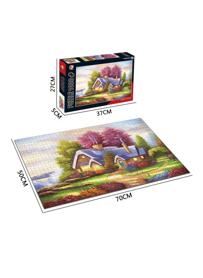 أحجية قطع تركيب بتصميم منظر طبيعي جميل مكونة من 1000 قطعة - Image 3