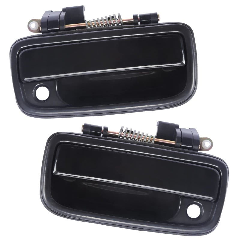 BINWUHI BINWUHU 2PCS Exterior Door Handle Front Left Driver and Right Passenger Side Compatible with The Following Models 19952004 Toyota Tacoma Replace 6922035020 6921035020 wKey Hole - Image 2