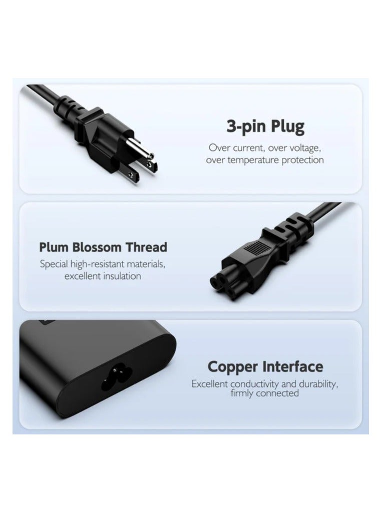 Terabyte 65W 19.5V 3.34A Laptop Notebook Power Adapter For 4.5 x 3.0 - Image 2