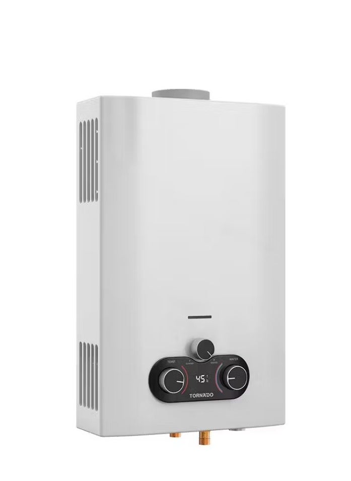 TORNADO TORNADO Gas Water Heater 10 L Natural Gas White GH-MP10SN-W 