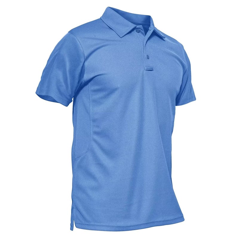 MAGCOMSEN Mens Short Sleeve Golf T Shirts for Men Quick Dry Summer Shirts Golf Polo Shirts for Men Golf Polo Shirts Casual Shirts Work Shirts - Image 1