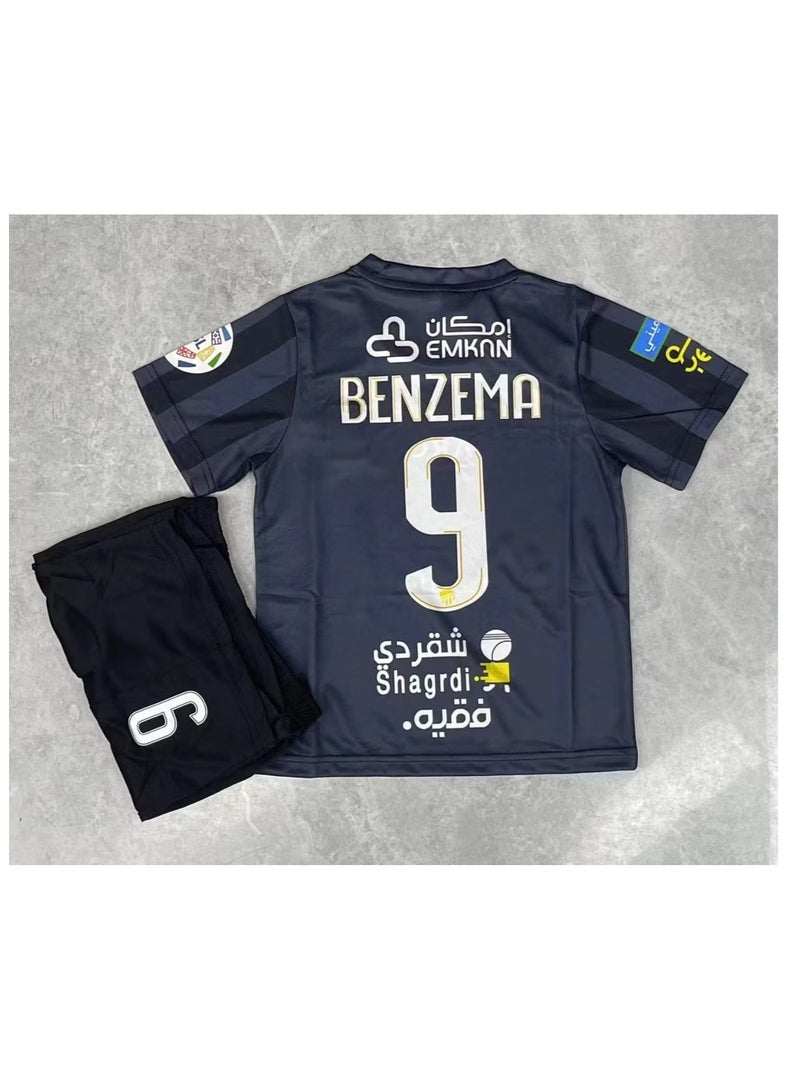 xozgdovg Saudi Jeddah United Away Club No. 9 football jersey for children - Image 3