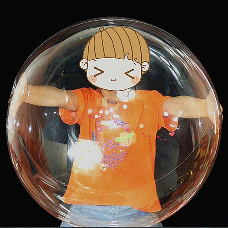 UZER Clear Bobo Balloons 40 pieces, 4 Sizes Transparent Bubble Balloon,Different Sizes for Wedding Birthday Christmas Indoor Outdoor Party Decoration (12/18/24/36 inches) - Image 4