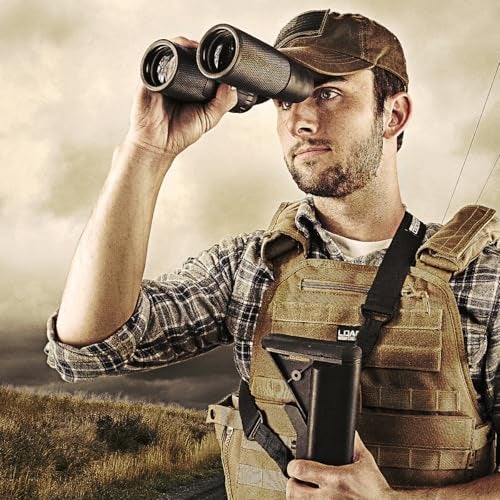 Barska AB11844 Blackhawk 10x25 Waterproof Binoculars for Birding, Boating, Events, Hiking, Hunting, etc - Image 3
