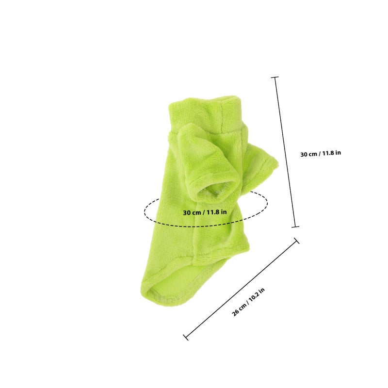 Cat Clothes Winter Cat Clothing Pet Coat Thickened Outfit Cat Apparel XS - Image 2