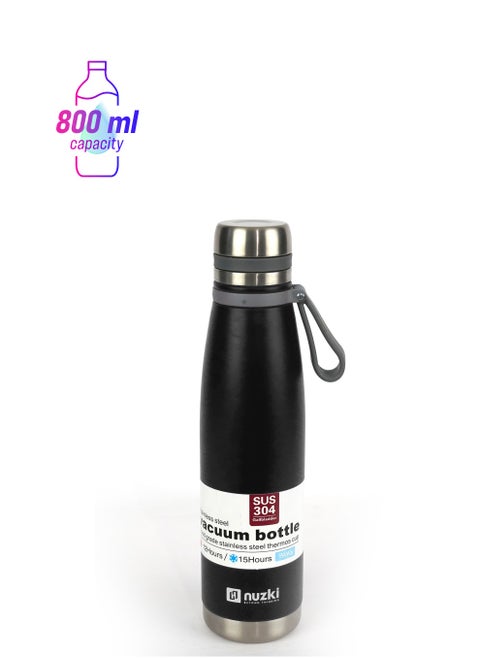 Stainless Steel Vacuum Insulated Flask -Leak-Proof, BPA-Free Double-Walled Sports Water Bottle for Hot and Cold Drinks - Ideal Travel Water Bottle 800ml