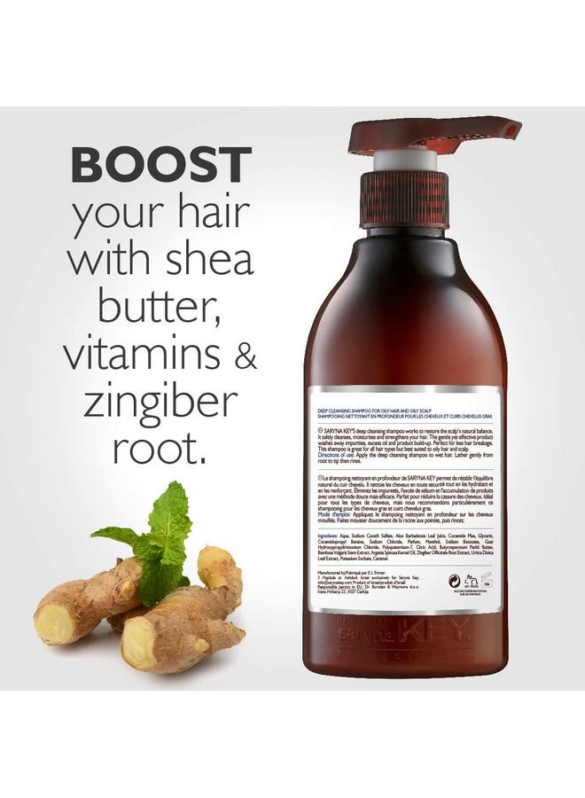 Saryna Key Deep Cleansing Shampoo For Oily Hair And Oily Scalp (500Ml/16.9Oz) - Image 3