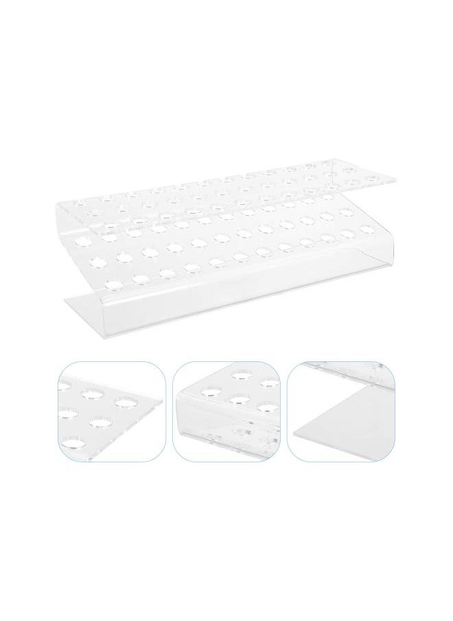 WYBOT Acrylic Pen Holder Stand Pen Holder Display Stand 36- Slots Pen Display Stand Eyebrow Pen Stand Makeup Brush Rack Organizer for Home Office Store Use  - Image 4