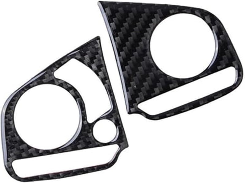 Wivplex Carbon Fiber Steering Wheel Button Cover Trim - Image 1