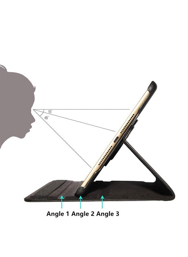 DUSALA Slim Stand Magnetic Smart Cover Tablet Carrying Case with Stand and Sleep Mode For Apple Ipad Air 3/Pro 10.2 Inch 2019 Black - Image 4