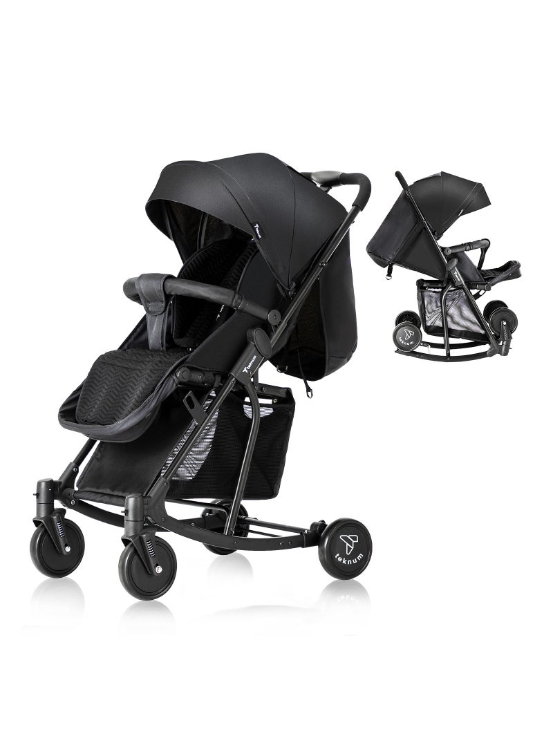 TEKNUM 2-in-1 Glide Stroller - Black - Image 2