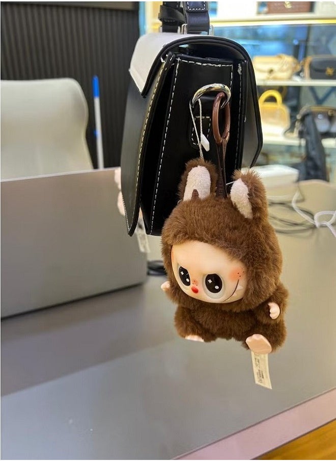 POP MART 𝑷𝑶𝑷 𝑴𝑨𝑹𝑻 𝐋𝐚𝐛𝐮𝐛𝐮 Wings of Fortune Vinyl Plush The Monsters Hanging Card,Toys for Modern Home Decor,Plush Doll,Toy Set,Blind Box Toy Gift labubu  - Image 2