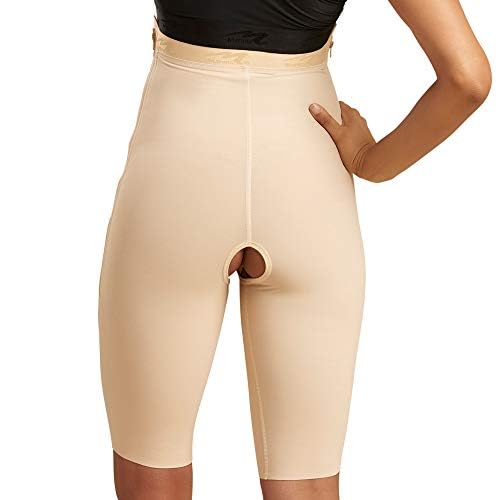 MARENA LGS Stage 1 Recovery High-Waist Girdle, Short Length Post-Surgical Garment for Women Beige - Image 2