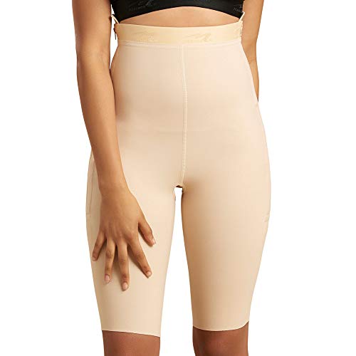 MARENA LGS Stage 1 Recovery High-Waist Girdle, Short Length Post-Surgical Garment for Women Beige - Image 3