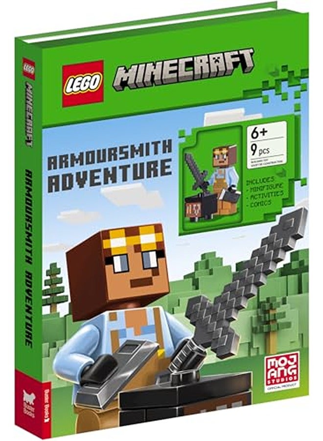 Lego® Minecraft®: Armoursmith Adventure Activity Book (with Armoursmith Minifigure And Accessories)