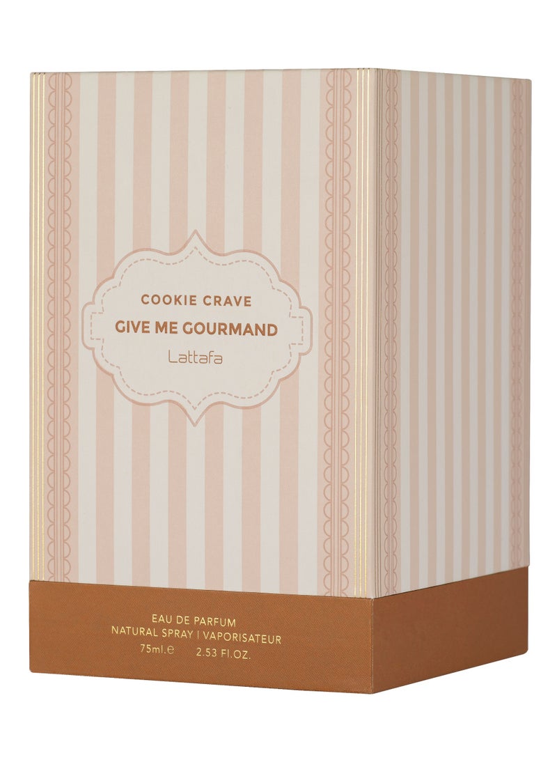 Lattafa Give Me Gourmand - Cookie Crave EDP 75 ml - Image 3