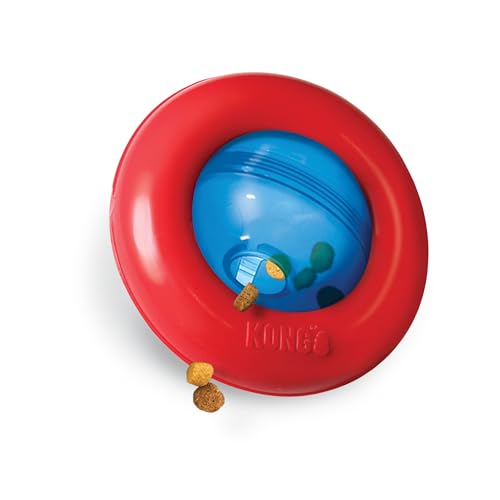 KONG Gyro - Interactive Dog Toy for Treat Dispensing - Dog Slow Feeder for Healthy Eating - for Medium/Large Dogs - Image 2
