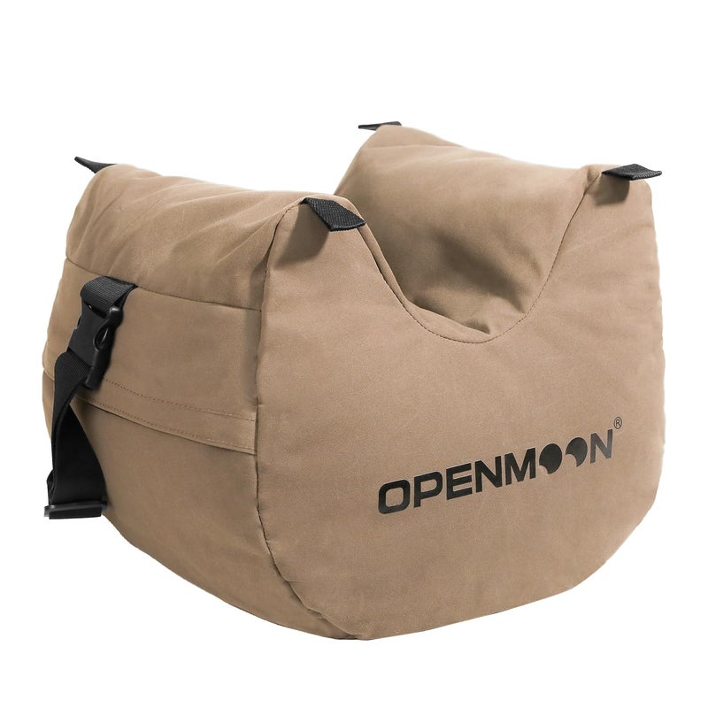 OPENMOON Camera Support Saddle Saddlebags HeavyDuty Waterproof material CanvasBrown L