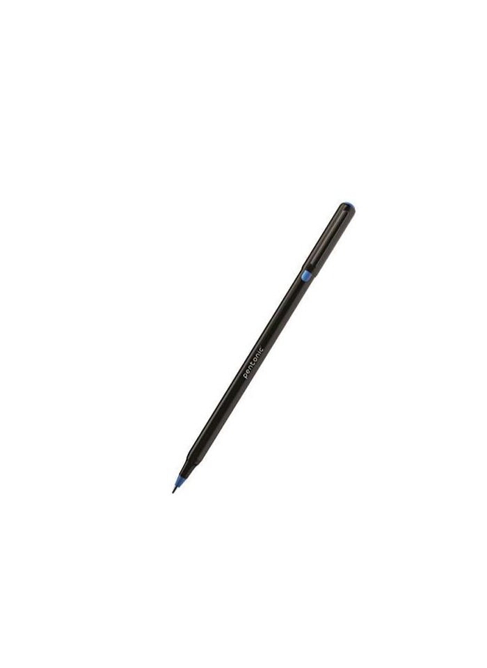 Pentonic 0.7 mm Ball Pen Blister Pack | Black Body | Blue Ink | Set of 10 Pens  - Image 2
