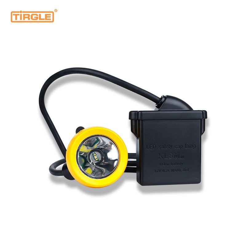 LED Mining Headlamp Long-Lasting Safety Cap Light KL8M