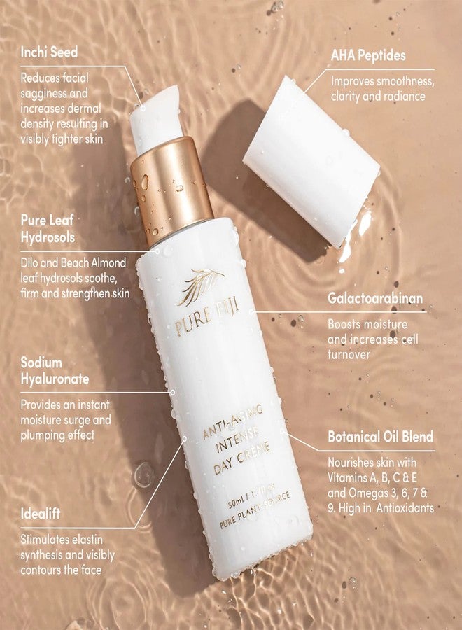 PURE FIJI Anti Aging Daily Facial Moisturizer Cream to Reduce Wrinkles, Neck & Face Cream with Botanical Oil Blend Skin Care Facial Moisturizer for Women & Men, 1.7 Fl.Oz - Image 2