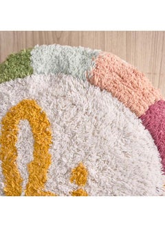 Home Box وسادة مملوءة من القطن بشكل حرف Hi بحجم 35 × 35 سم  - Image 2