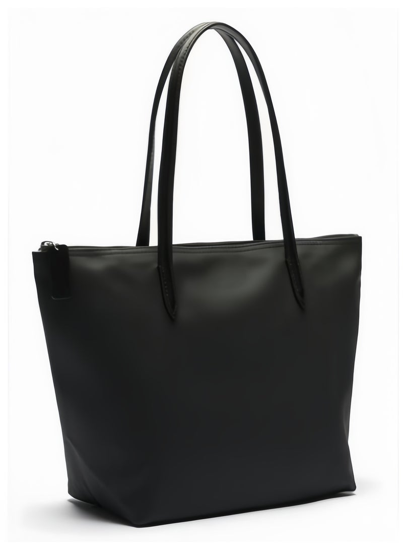 Women's Large Fashion Versatile Large Capacity Zipper Handbag Single Shoulder Bag Tote Bag - Image 4