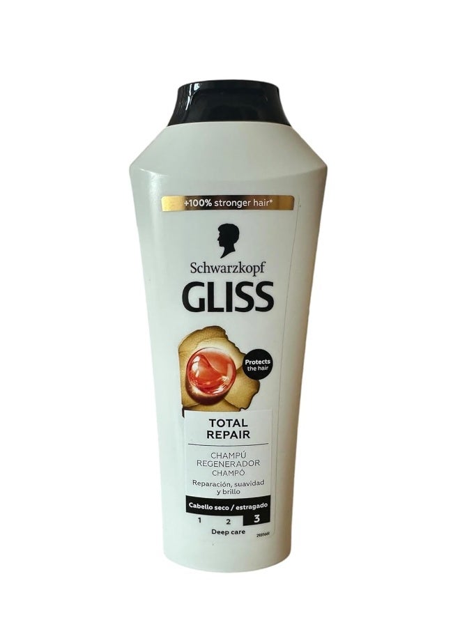 Gliss Schwarzkopf Gliss Total Repair Shampoo, 400Ml - Image 4