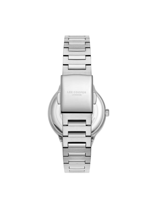 Lee Cooper ساعة يد معدنية أنالوج للنساء LC08133.390 - 32 مم - Image 4