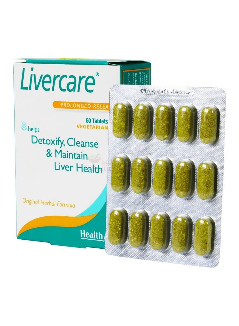 Health Aid Livercare Tablets (60 Tablets)